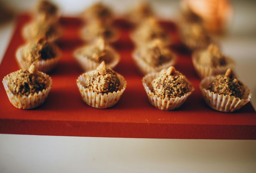 bolitas de chocolate